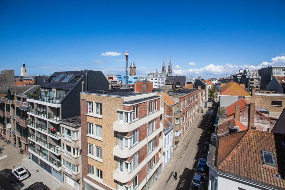 Luxury 3 Bedroom Apartment On The Top Floor With Panoramic View Oostende Exteriör bild