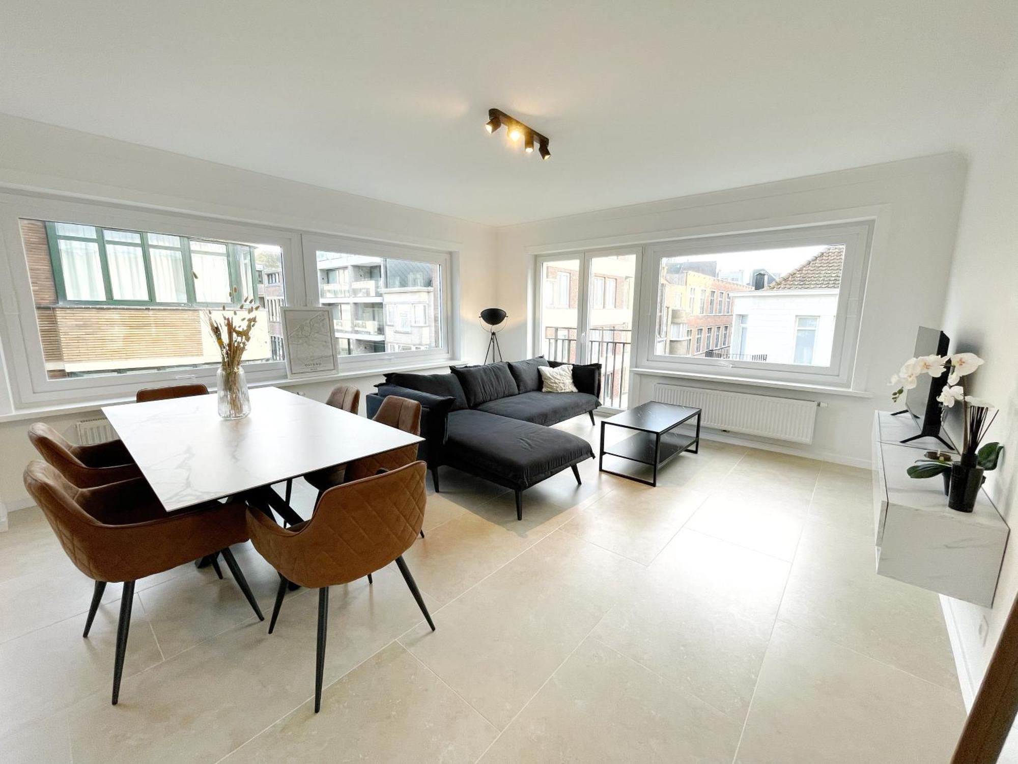Luxury 3 Bedroom Apartment On The Top Floor With Panoramic View Oostende Exteriör bild