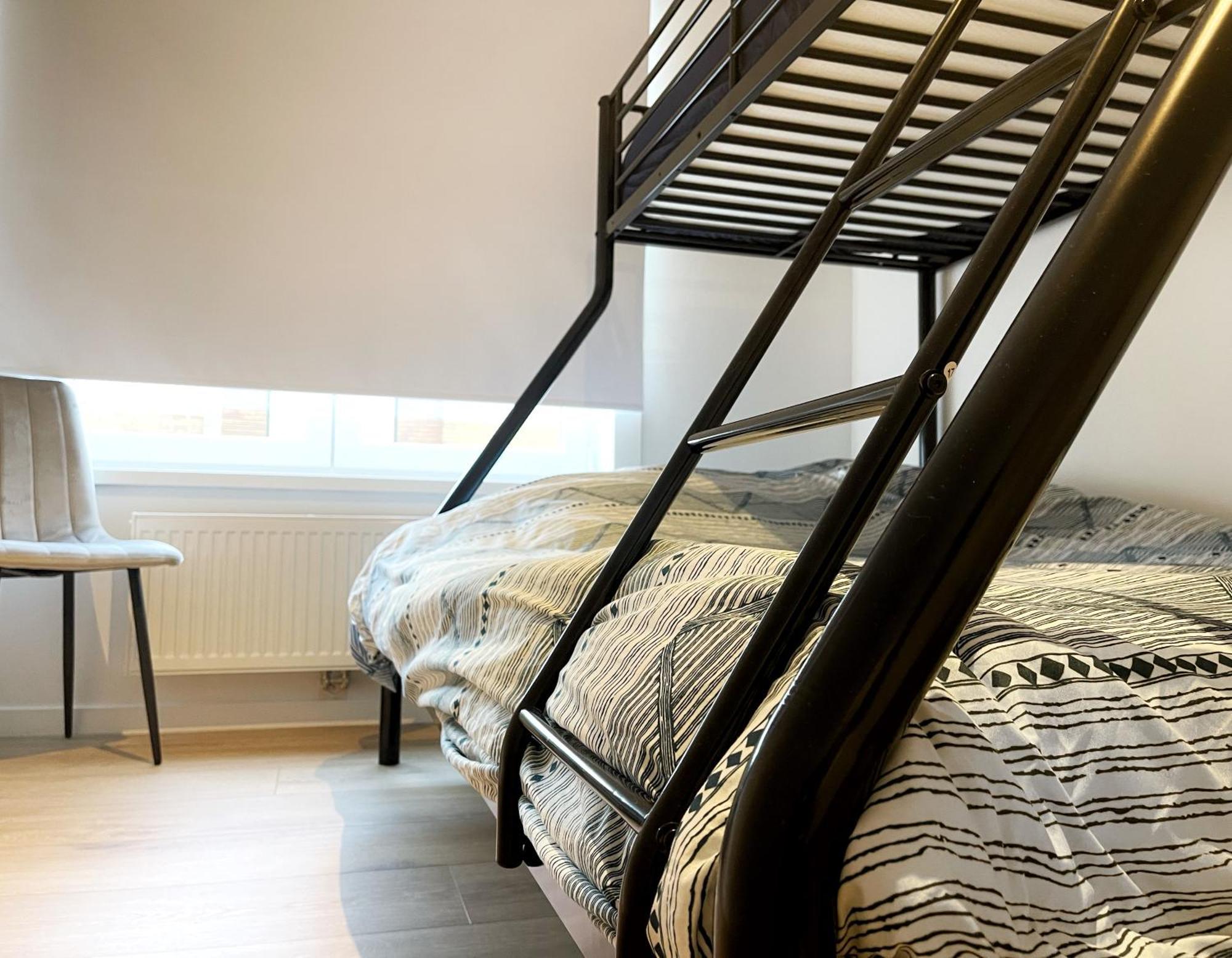 Luxury 3 Bedroom Apartment On The Top Floor With Panoramic View Oostende Rum bild